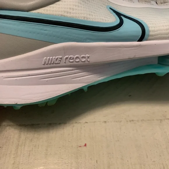 Nike Air Zoom Infinity Women's Golf Teal Sneakers - Picture 3 of 6